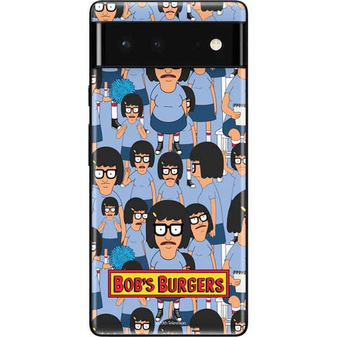 Bobs Burgers Tina Belcher Google Pixel 6 Skin